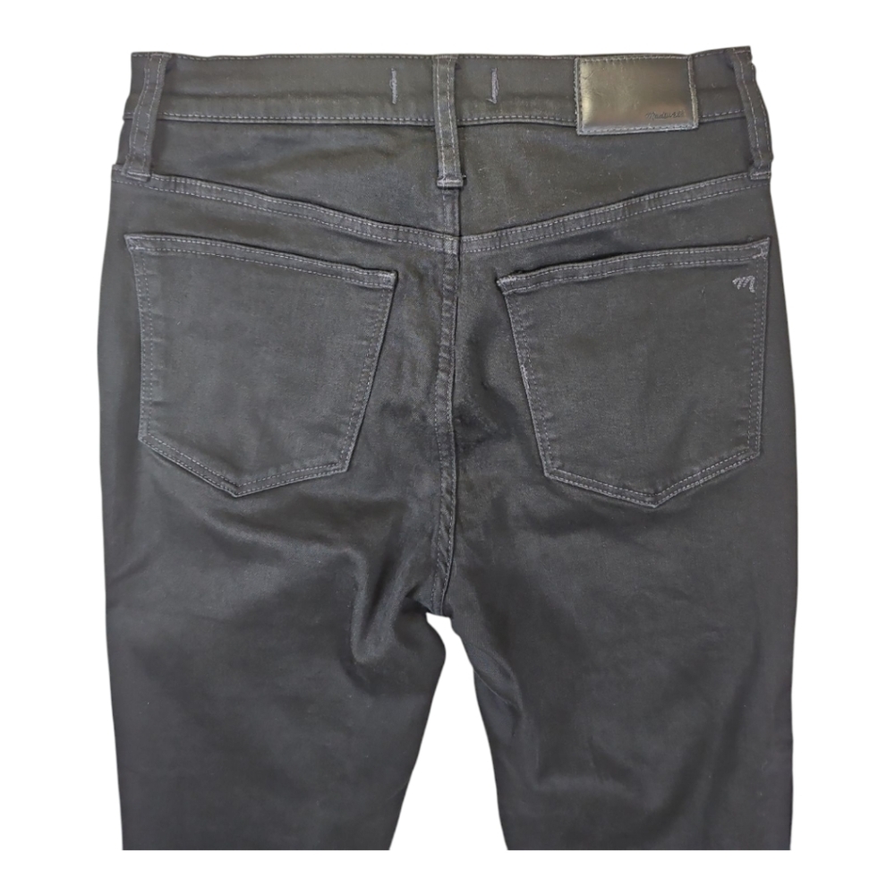 Madewell Jean Black 10" High-Rise Skinny Stretch Denim Size 28 - Picture 11 of 13